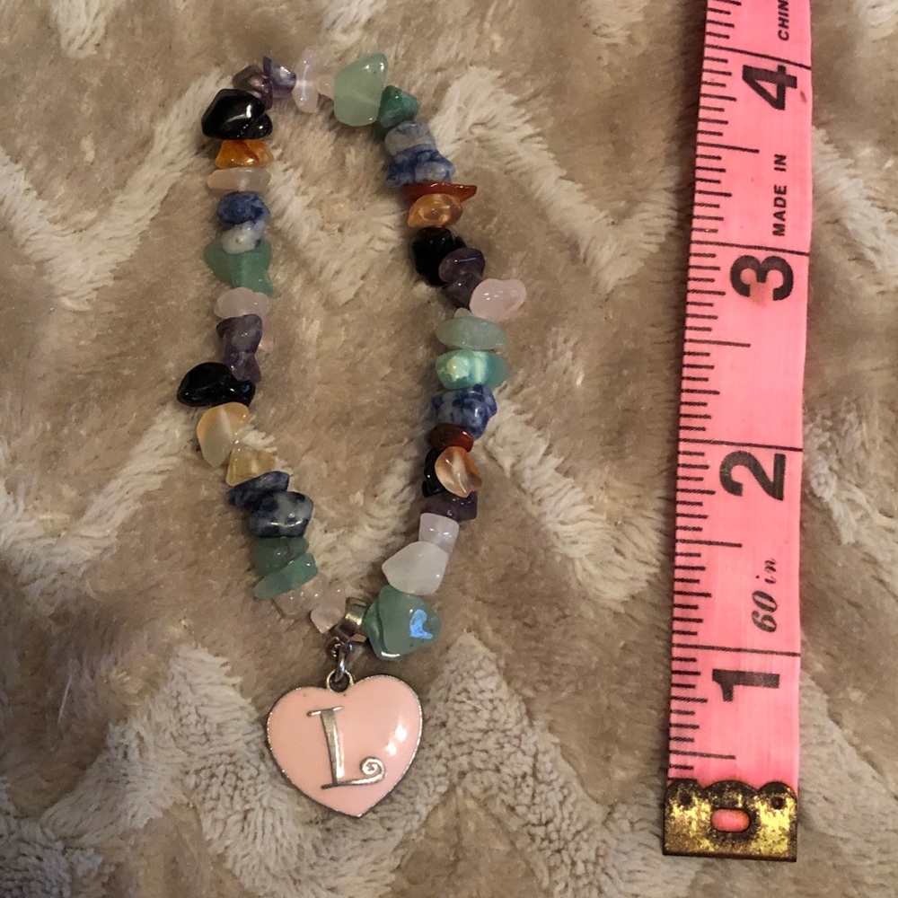 “L” rock bracelet